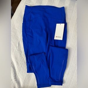 NWT lululemon swift speed high tight 28” size 8 cerulean blue